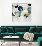 Bonding Moments by Daleno Art on GIANT ART - blue abstract