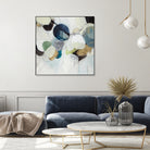 Bonding Moments by Daleno Art on GIANT ART - blue abstract