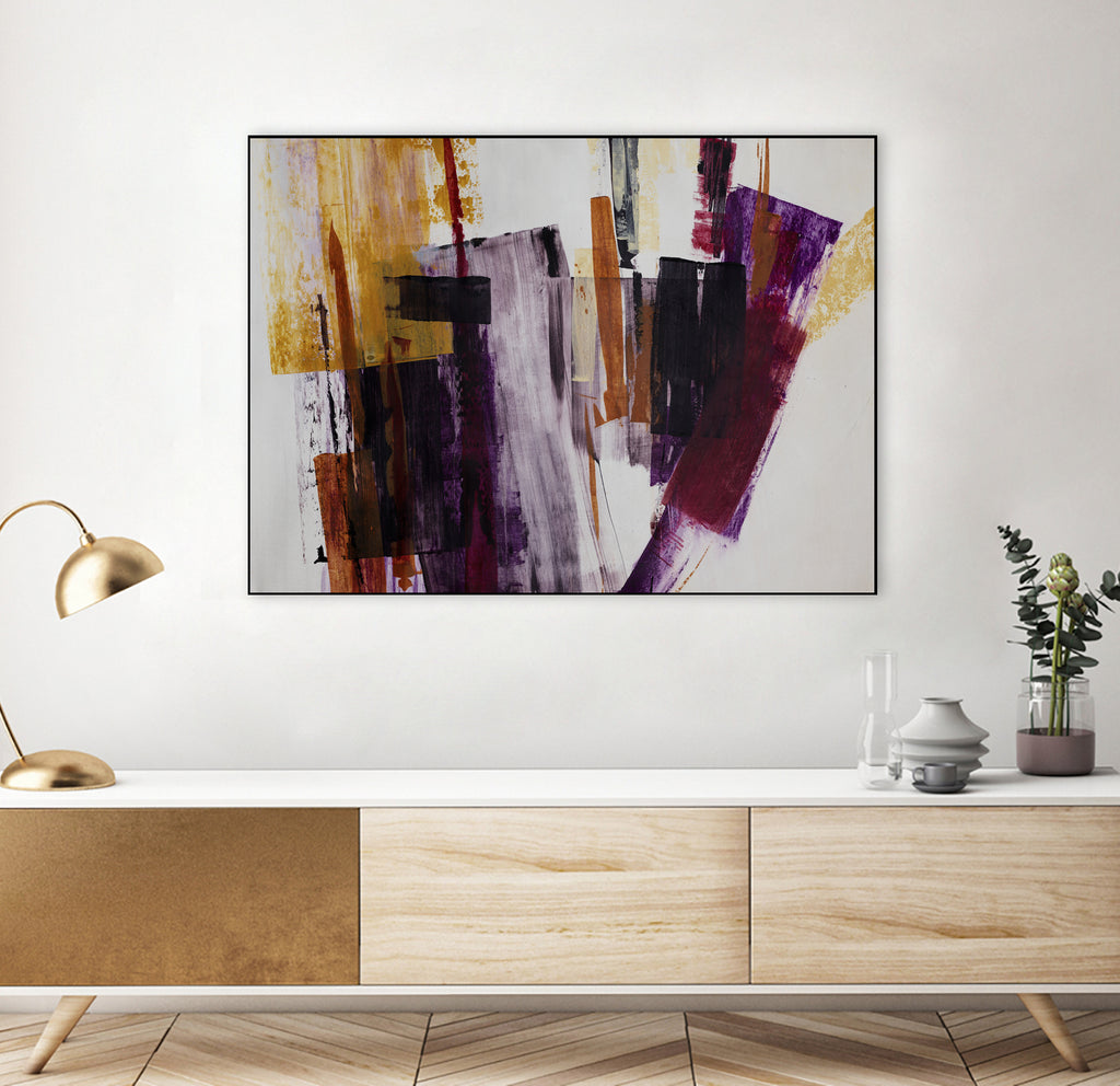 Aged Spirits by Daleno Art on GIANT ART - brown abstract