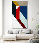 Primary Shapes 1 by STA Studio on GIANT ART - white abstract pattern