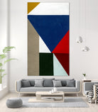 Primary Shapes 2 by STA Studio on GIANT ART - white abstract pattern