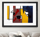 Harbor II by Lee Crew on GIANT ART - yellow abstract pattern