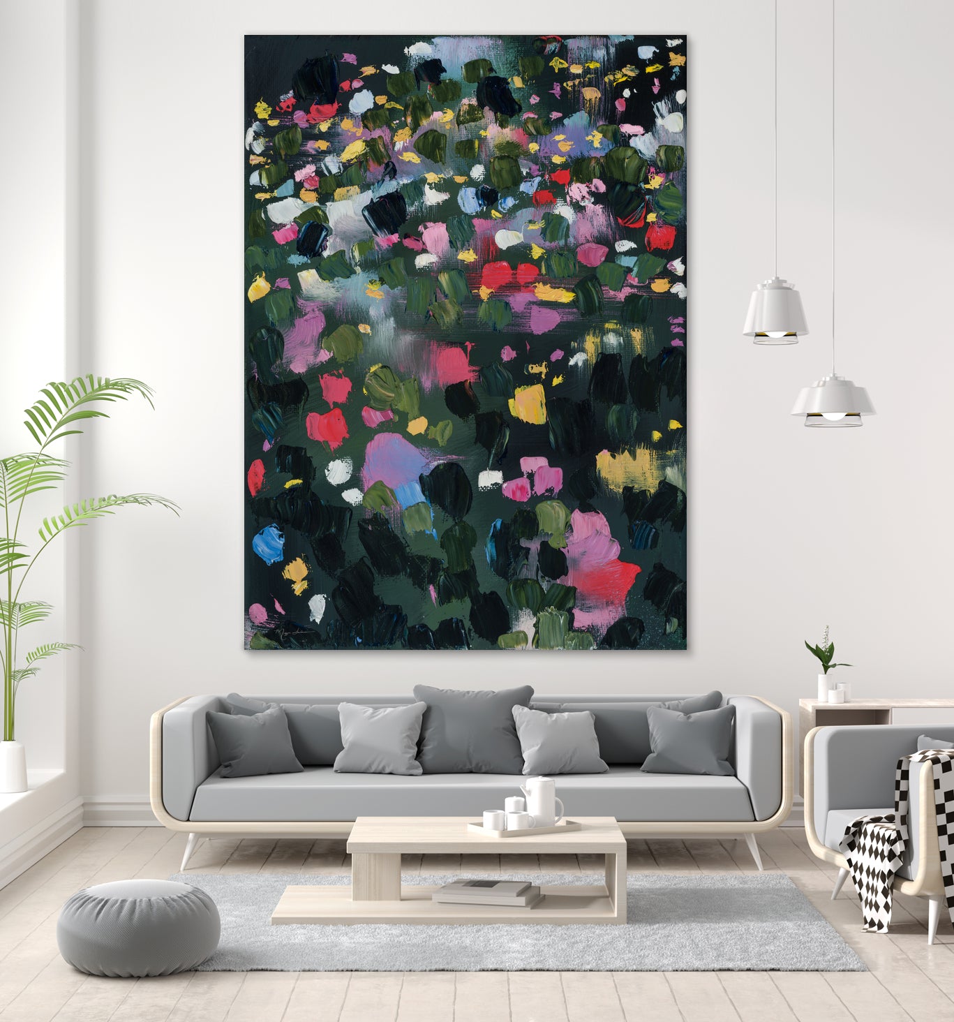 Secret Garden II by Maggie Sackmann on GIANT ART - abstract