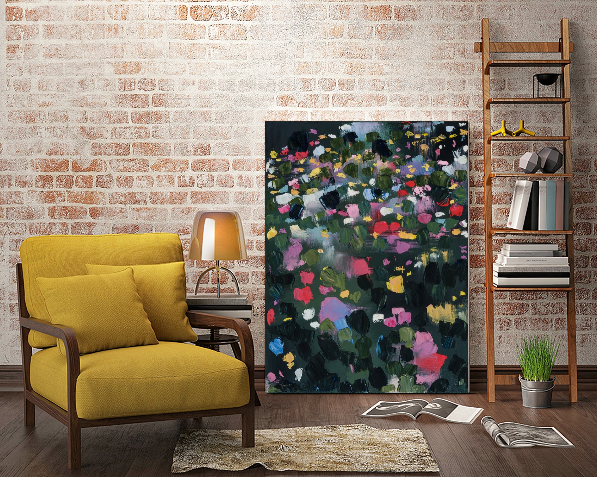 Secret Garden II by Maggie Sackmann on GIANT ART - abstract