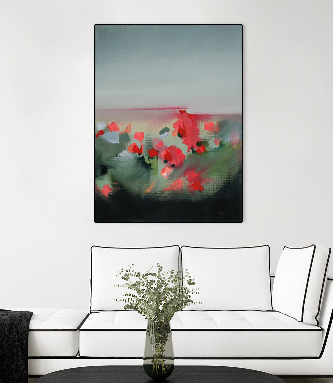 Poppies by Maggie Sackmann on GIANT ART - abstract