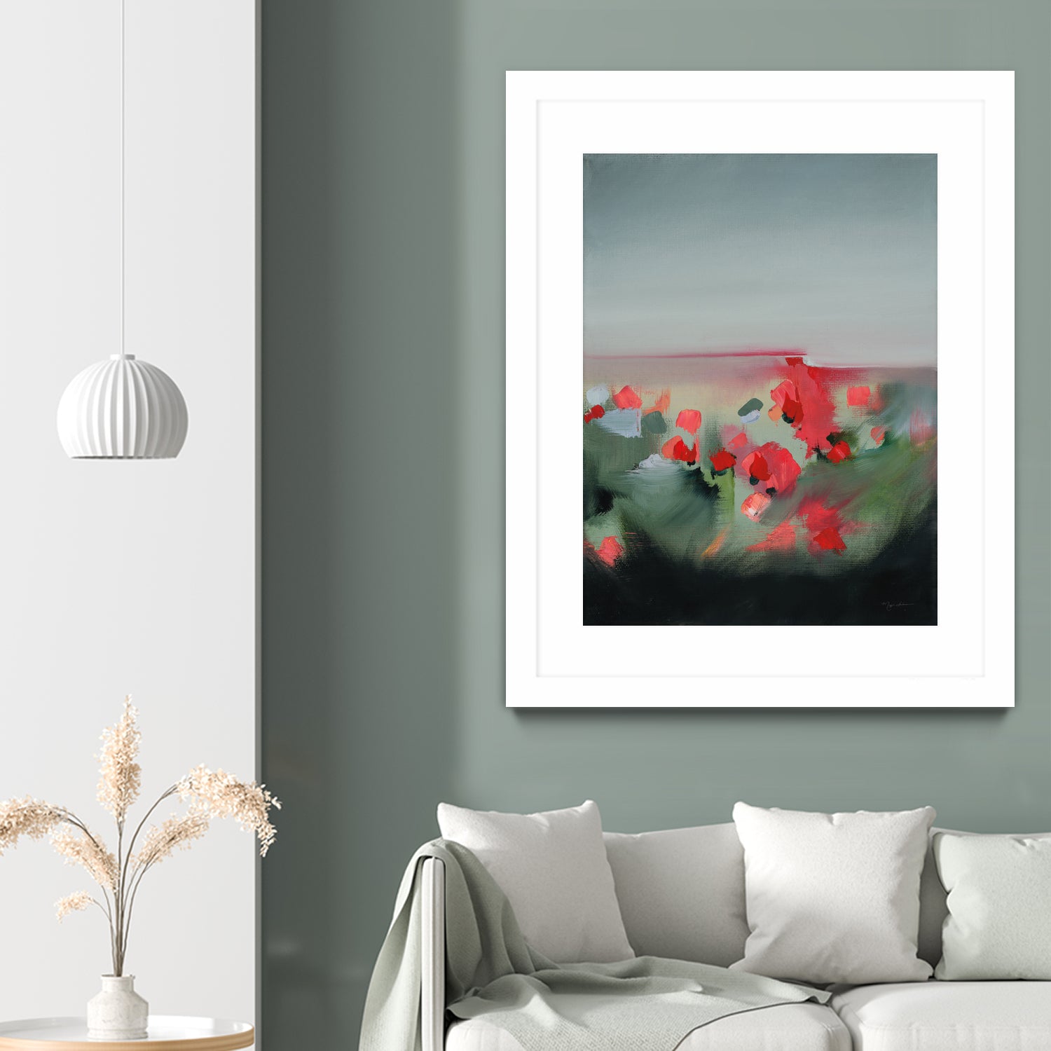 Poppies by Maggie Sackmann on GIANT ART - abstract