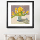 Sunny Tulips by Pamela Munger on GIANT ART - cream botanical