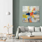 Island Fiesta by Silvia Vassileva on GIANT ART - black abstract