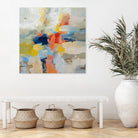 Island Fiesta by Silvia Vassileva on GIANT ART - black abstract