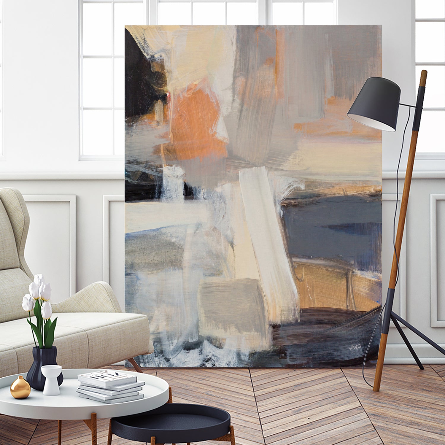 Beale Street Abstract I by Julia Purinton on GIANT ART - orange abstract