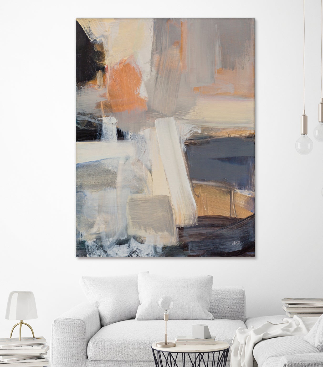 Beale Street Abstract I by Julia Purinton on GIANT ART - orange abstract