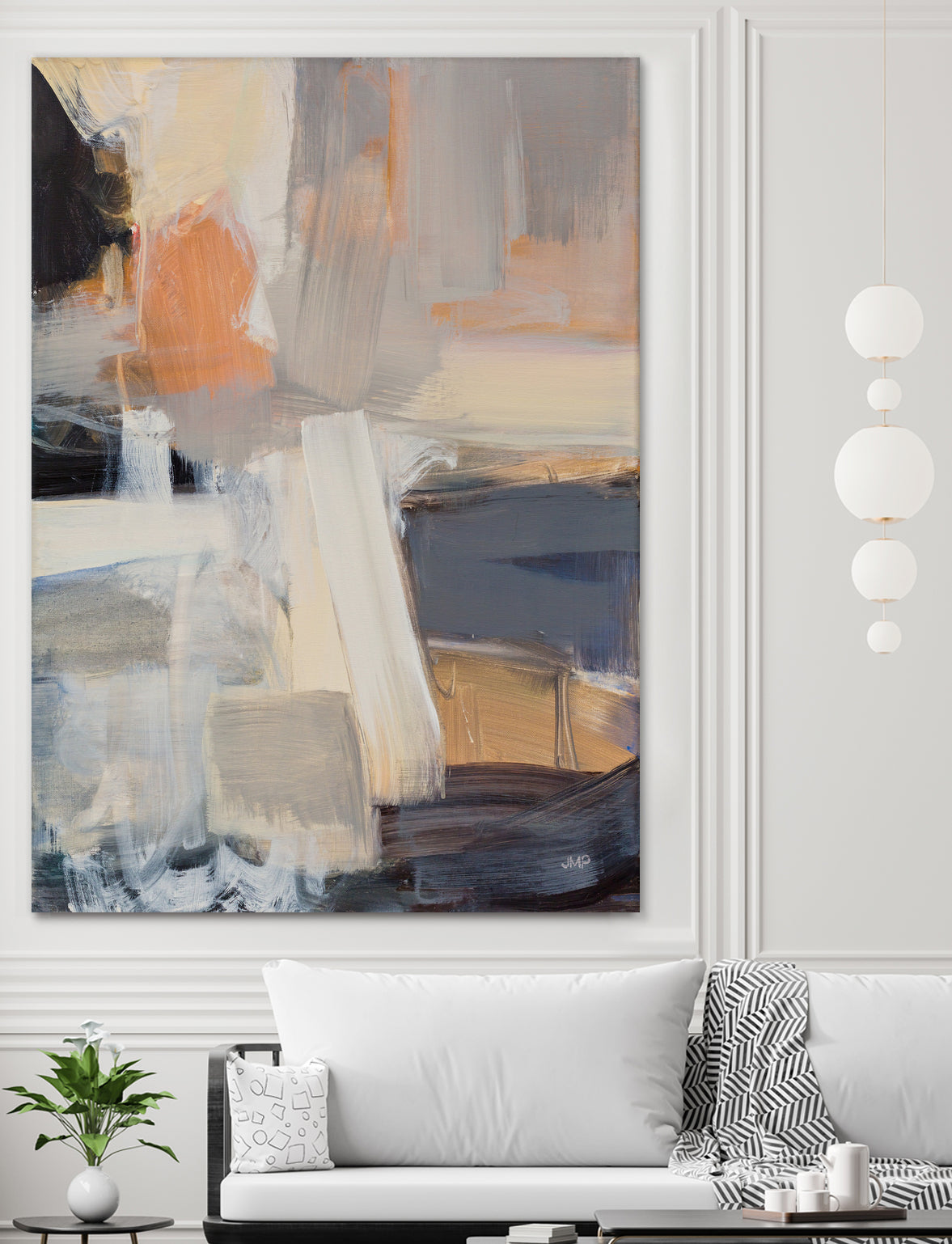 Beale Street Abstract I by Julia Purinton on GIANT ART - orange abstract