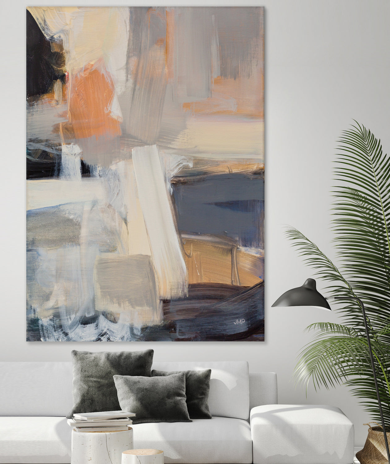 Beale Street Abstract I by Julia Purinton on GIANT ART - orange abstract