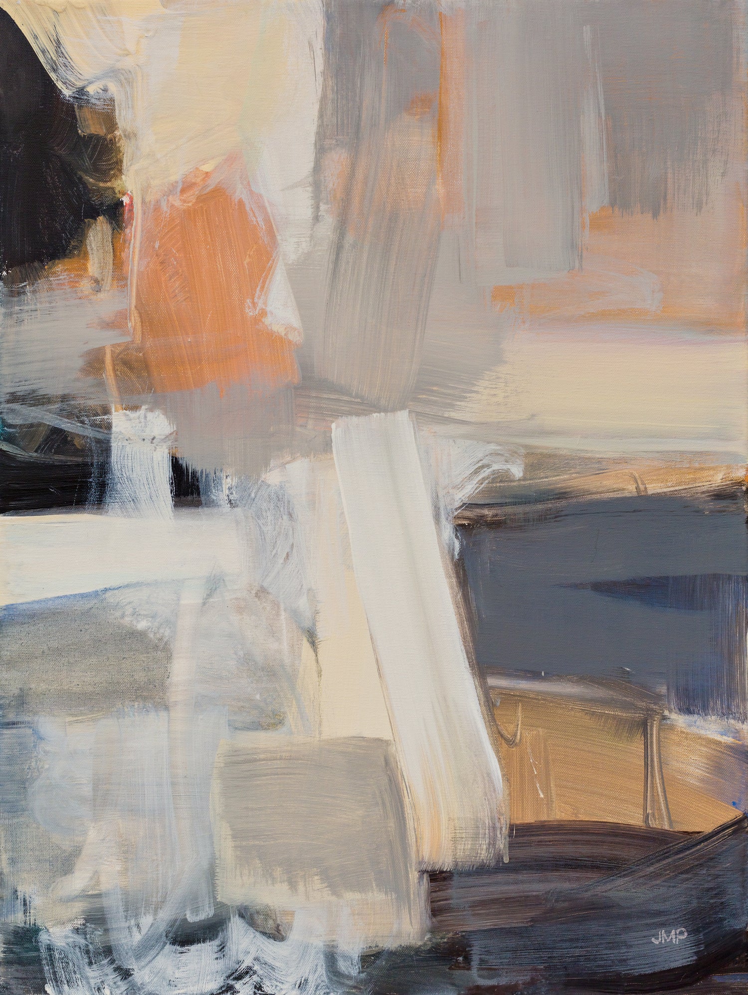 Beale Street Abstract I by Julia Purinton on GIANT ART - orange abstract