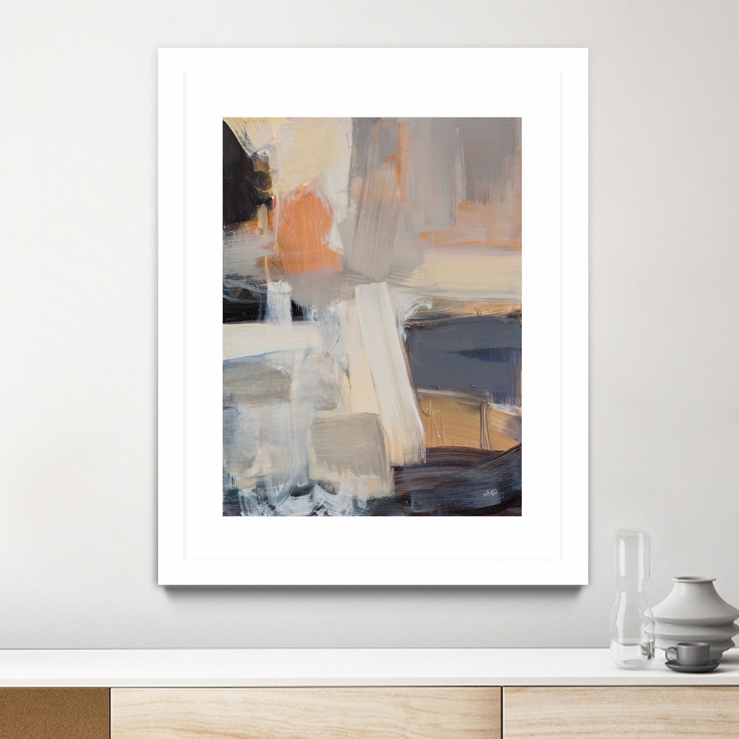 Beale Street Abstract I by Julia Purinton on GIANT ART - orange abstract