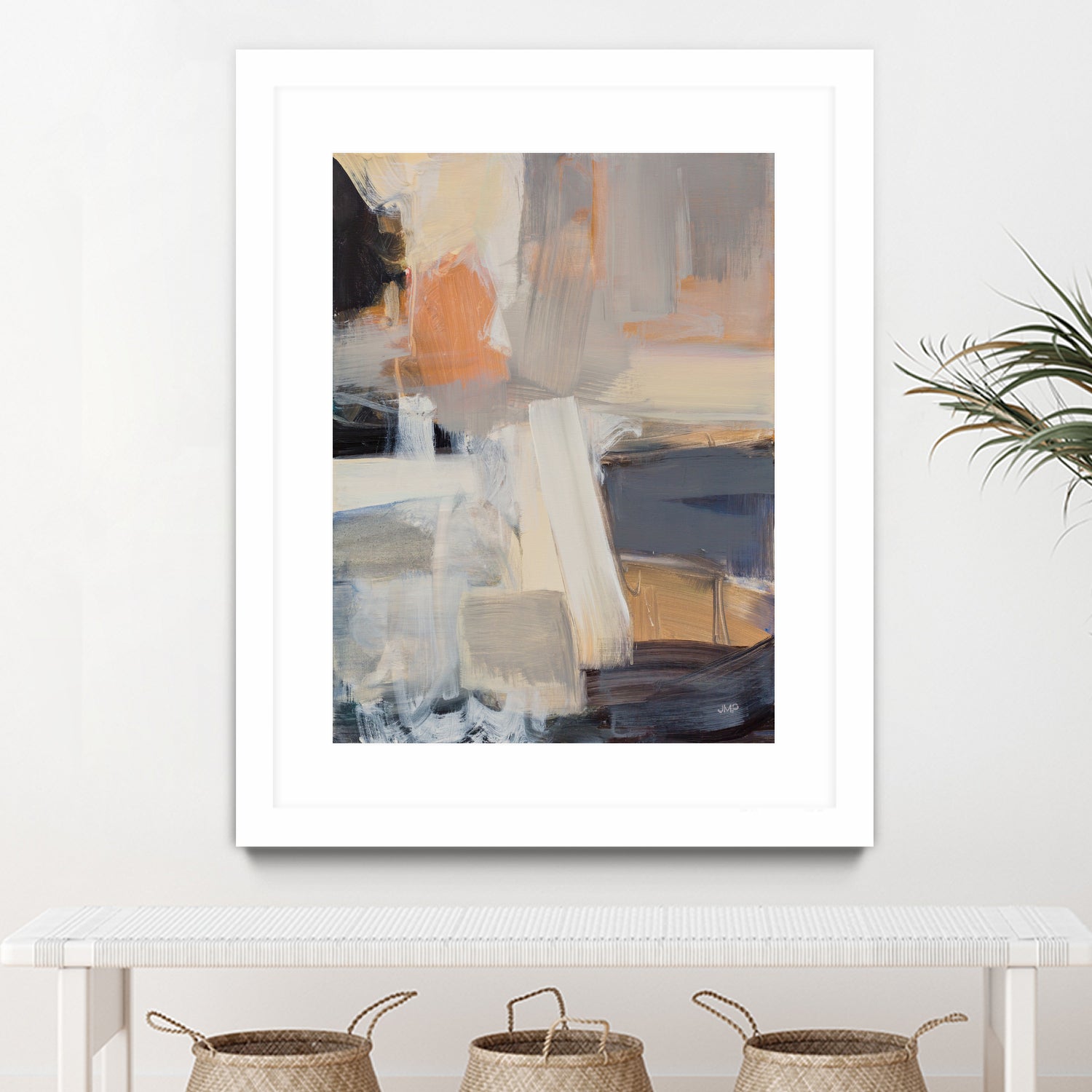 Beale Street Abstract I by Julia Purinton on GIANT ART - orange abstract