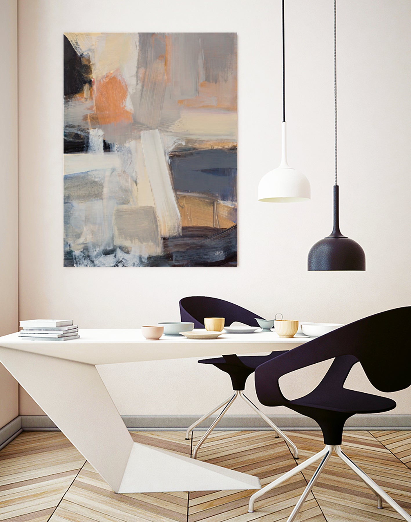 Beale Street Abstract I by Julia Purinton on GIANT ART - orange abstract