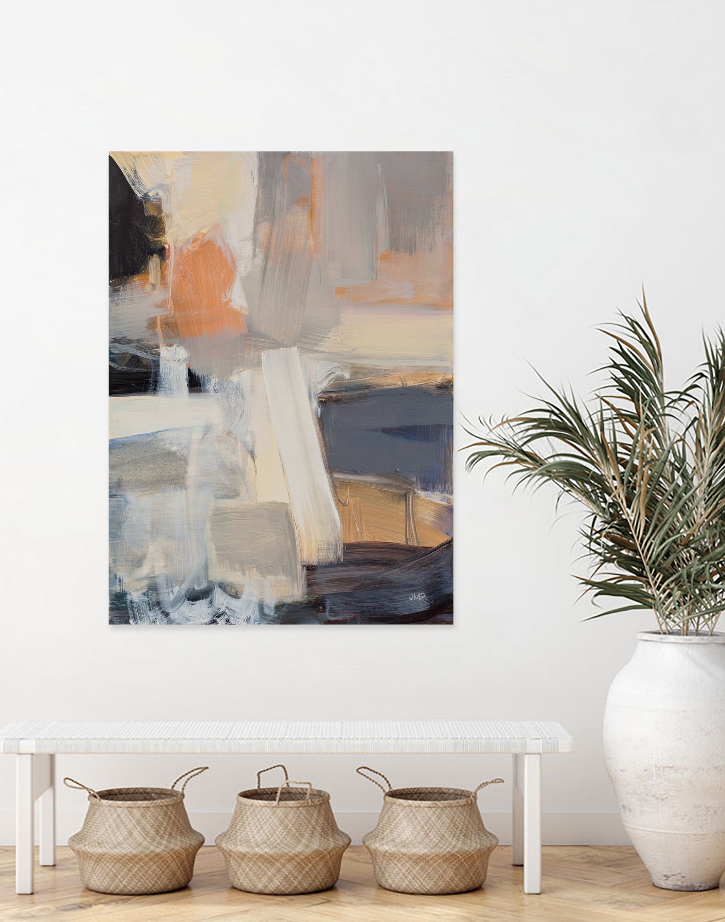 Beale Street Abstract I by Julia Purinton on GIANT ART - orange abstract