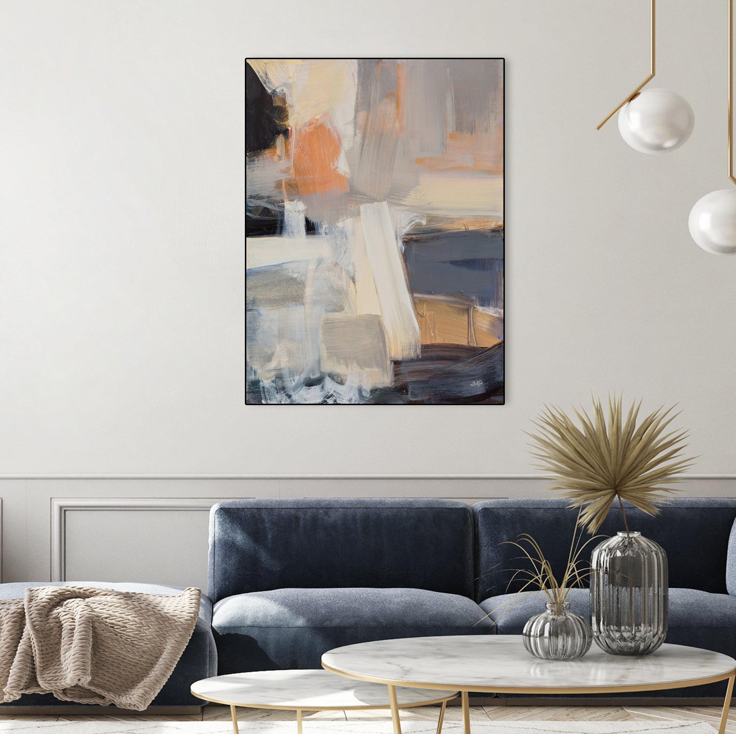 Beale Street Abstract I by Julia Purinton on GIANT ART - orange abstract