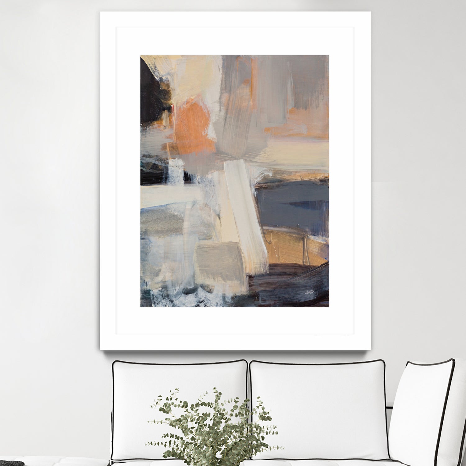 Beale Street Abstract I by Julia Purinton on GIANT ART - orange abstract