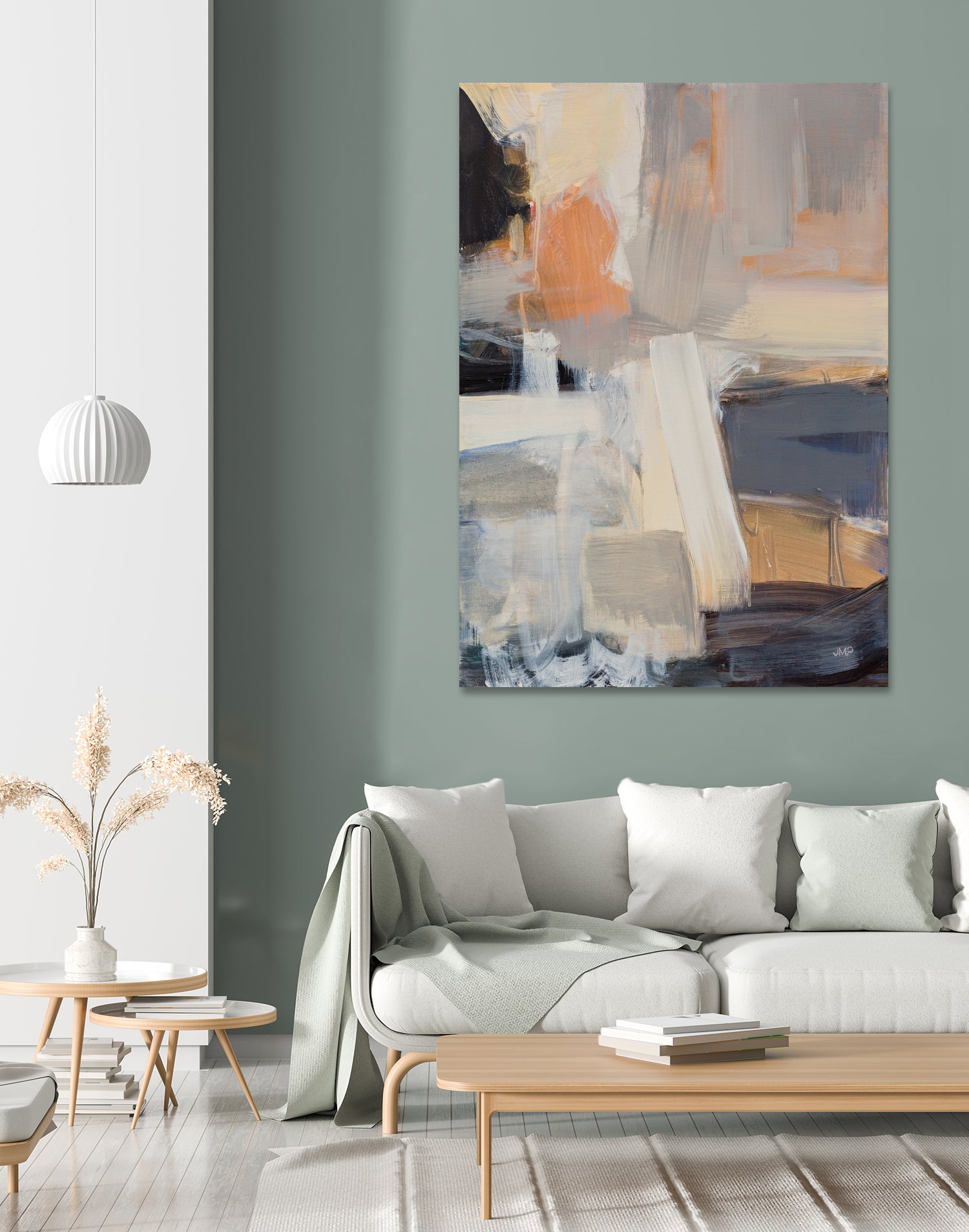 Beale Street Abstract I by Julia Purinton on GIANT ART - orange abstract