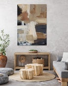 Beale Street Abstract I Brown by Julia purinton on GIANT ART - brown abstract