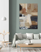 Beale Street Abstract I Brown by Julia purinton on GIANT ART - brown abstract