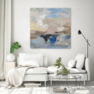 Morning Marine Layer II by Silvia Vassileva on GIANT ART - blue abstract