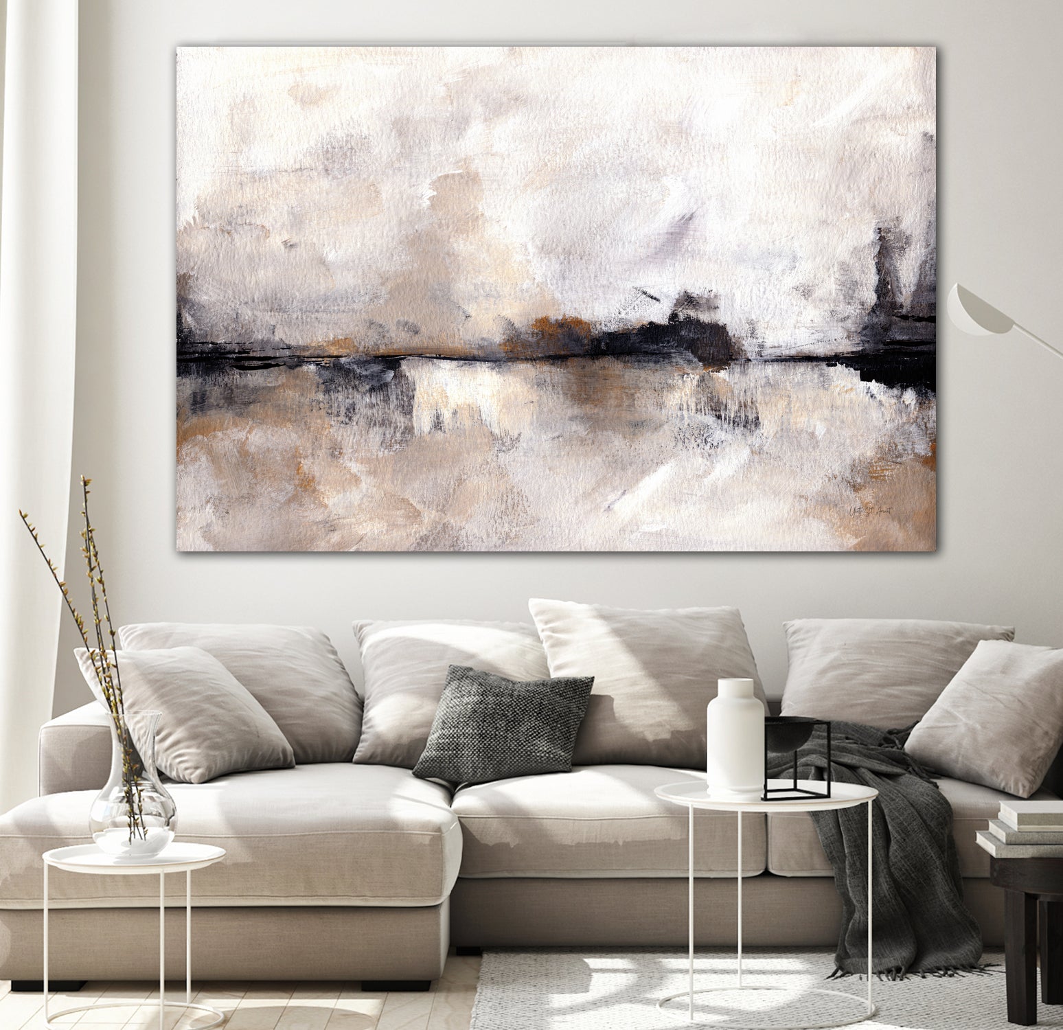 Abstract Landscape by Yvette St. Amant on GIANT ART - abstract