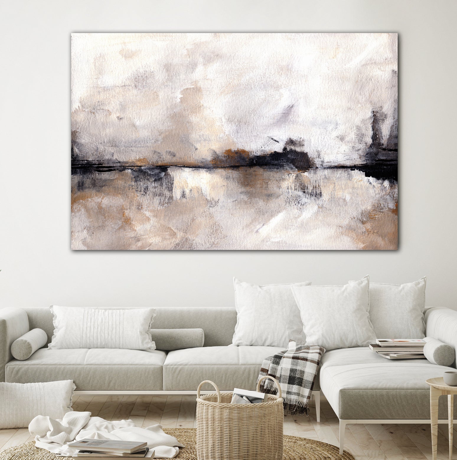 Abstract Landscape by Yvette St. Amant on GIANT ART - abstract