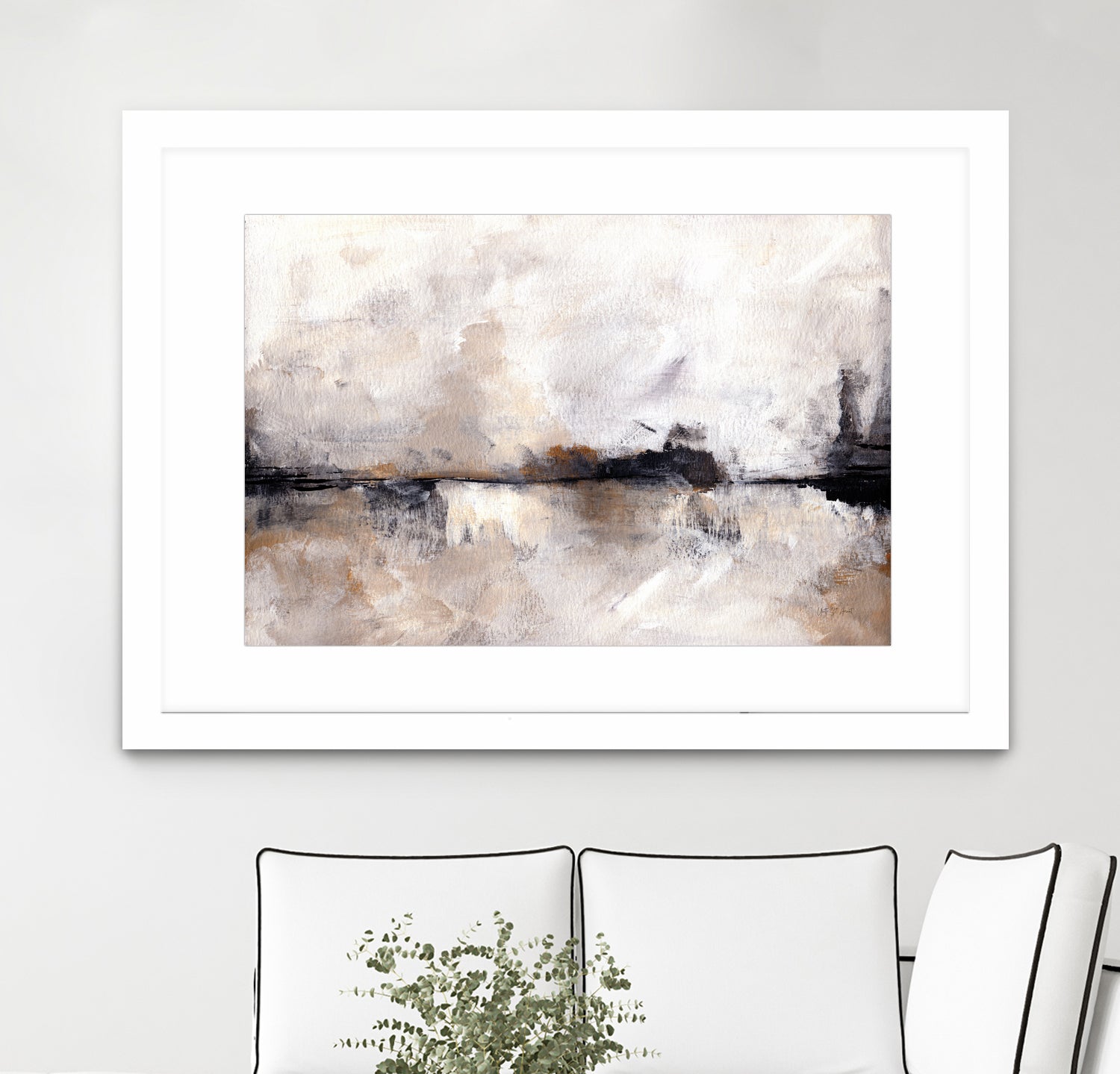 Abstract Landscape by Yvette St. Amant on GIANT ART - abstract