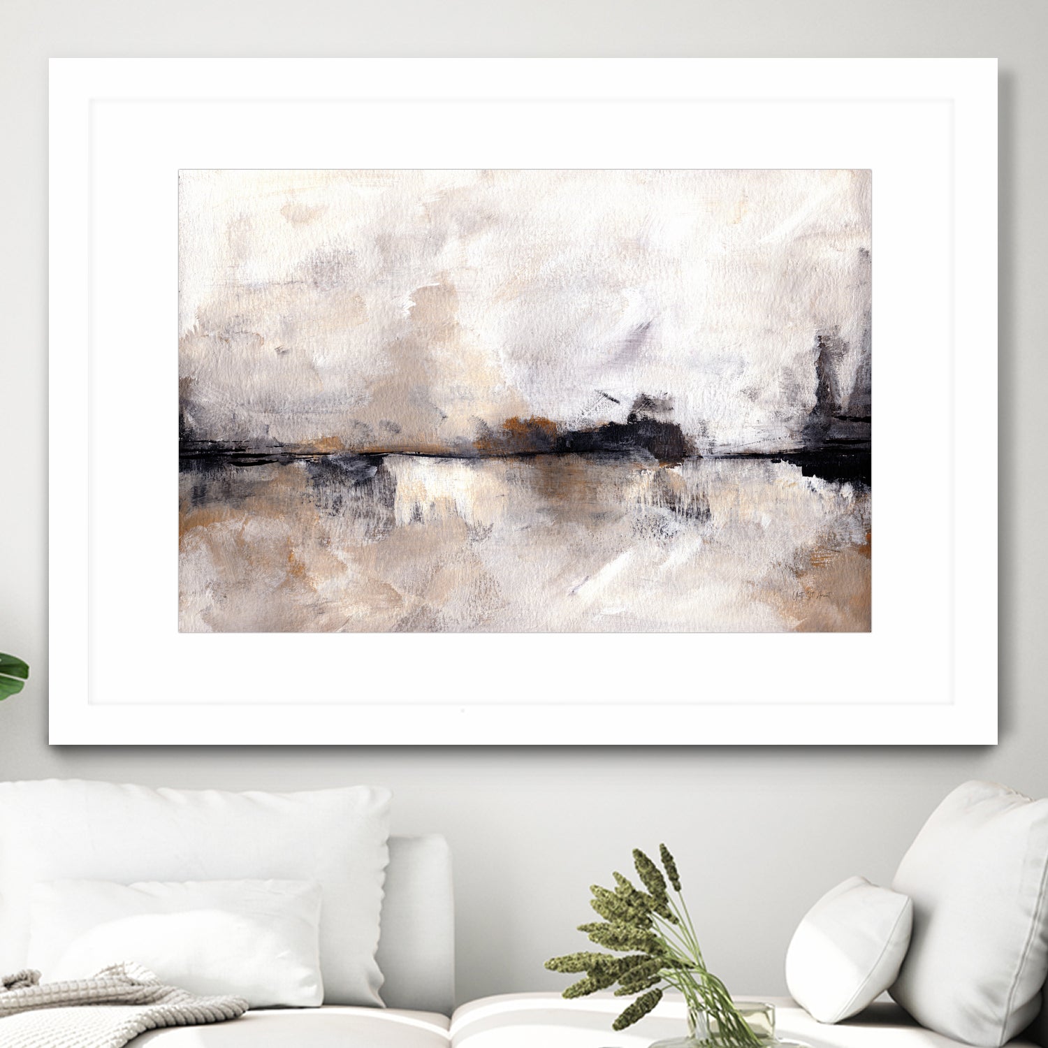 Abstract Landscape by Yvette St. Amant on GIANT ART - abstract