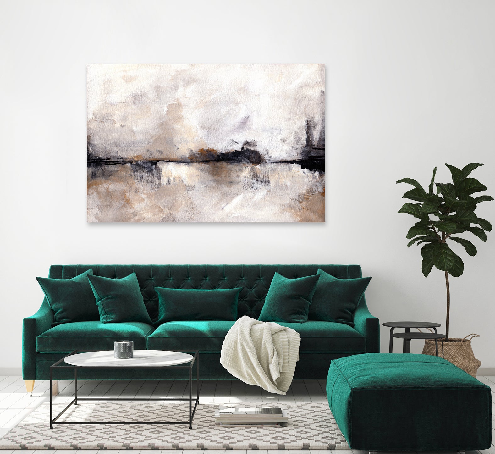 Abstract Landscape by Yvette St. Amant on GIANT ART - abstract