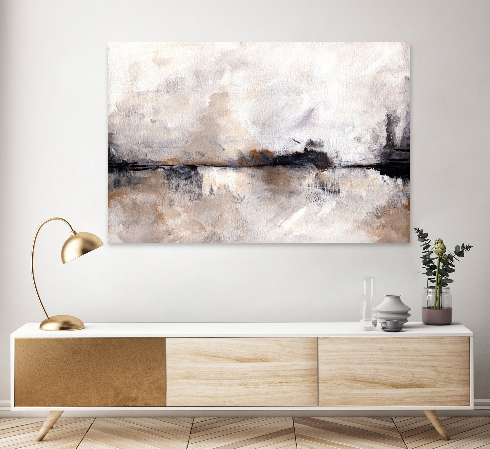 Abstract Landscape by Yvette St. Amant on GIANT ART - abstract