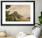 Mountainous I by Nathan Larson on GIANT ART - brown