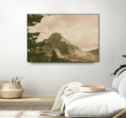 Mountainous I by Nathan Larson on GIANT ART - brown