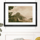 Mountainous I by Nathan Larson on GIANT ART - brown