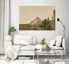 Mountainous II by Nathan Larson on GIANT ART - brown