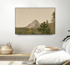 Mountainous II by Nathan Larson on GIANT ART - brown
