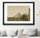 Mountainous II by Nathan Larson on GIANT ART - brown