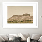 Mountainous III by Nathan Larson on GIANT ART - brown