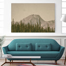 Mountainous IV by Nathan Larson on GIANT ART - brown