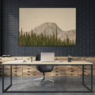 Mountainous IV by Nathan Larson on GIANT ART - brown