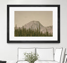 Mountainous IV by Nathan Larson on GIANT ART - brown