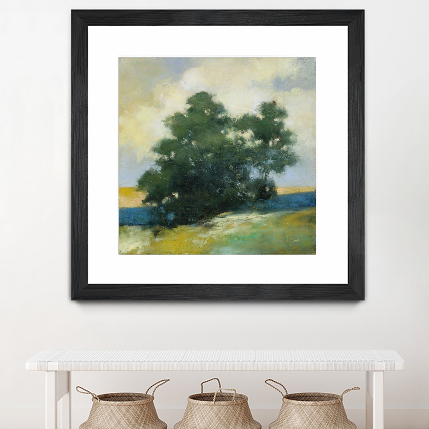 Solitary by Julia Purinton on GIANT ART - blue