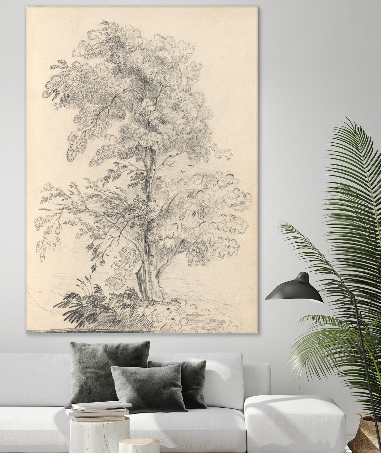Tree Sketch by Wild Apple Portfolio on GIANT ART - abstract