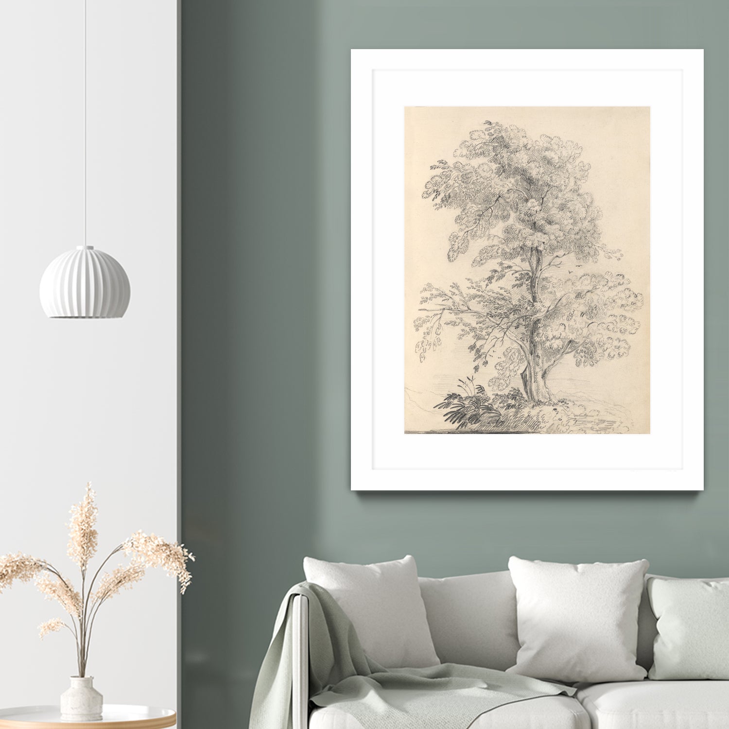 Tree Sketch by Wild Apple Portfolio on GIANT ART - abstract