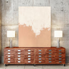 Just Peachy by Sarah Adams on GIANT ART - orange abstract