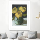 Trio by Pamela Munger on GIANT ART - grey botanical