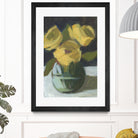 Trio by Pamela Munger on GIANT ART - grey botanical